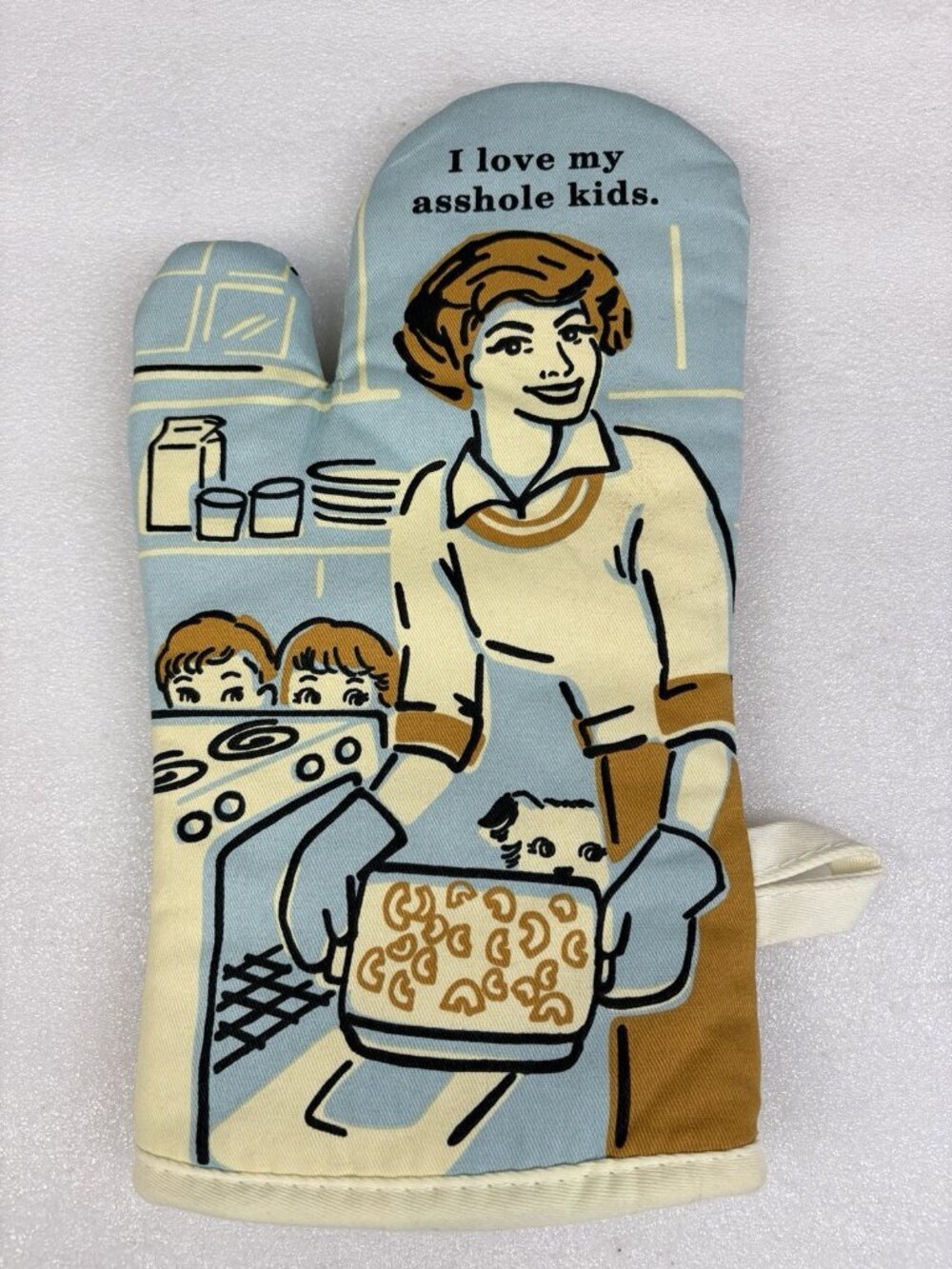 Blue Q Oven Mitts I Love My A$$hole Children Bridal Party Humour Kitsch